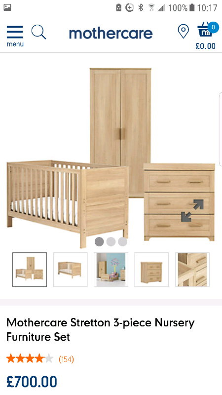 mothercare stretton wardrobe